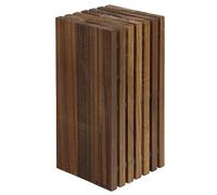Zassenhaus Knife Block Wooden Grooves Knife Holder Wooden Block Kitchen Knife Walnut