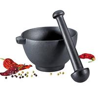 Zassenhaus Mortar XL Diameter 15.5 cm Cast Iron Black 17 x 20 x 10.5 cm