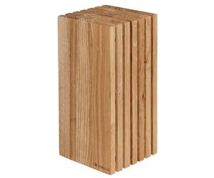 Zassenhaus Oak Knife Block 13 x 13 x 26 cm
