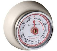 Zassenhaus Timer Speed, Metal Cream/White,9 x 12 x 16 cm