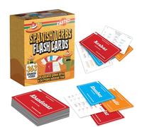 Zastic! 363 Spanish Verbs Flash Cards - Spanish Learning for Adults, Kids & Beginners - Verb Conjugation in Present Indicative - Espanol to English Vocabulary Flash Cards