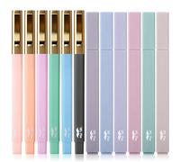 ZASTION Mr. Pen- Aesthetic Highlighters and Pens No Bleed, 12 Pack, Pastel Color, Black Ink, No Bleed Highlighters for Bibles