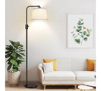 ZASTION [Upgraded] Dimmable Floor Lamp, 1000 LM LED Edison Bulb Included, Arc Floor Lamps for Living Room Modern Standing Lamp, Tall Lamps for Living Room