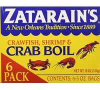 Zatarain's Crab Boil Six 3Oz Bags