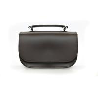 Zatchels Aura Handmade Leather Bag - Dark Brown