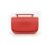 Zatchels Aura Handmade Leather Bag - Pillar Box Red
