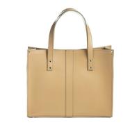 Zatchels Handmade Leather Shopper - Iced Coffee