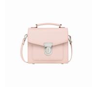 Zatchels Handmade Leather Sugarcube Handbag - Cherry Blossom - Plus