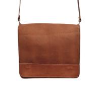 Zatchels Men's Leather Tannery Messenger - Tan