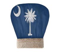 Zathe Cat Bed Cave Sleeping Bag for Indoor Cats and Mini Dogs South Carolina State Sc Blue Navy fluffier Tunnel Hideaway Cold Weather Self Warm Comfortable