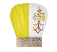 Zathe Cave Cat Bag Bed for Indoor Pets Vatican City Flag Pet Snuggle Sack for Cute Winter Self Warm Cozy