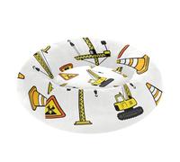 Zathe Cranes and Warning Signs Pet Cat Beds Warm & Soft fluffier Cat Cave Bed for Extra Small Size Pets Supplies