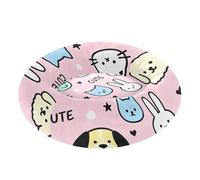 Zathe Cute Animal Faces Pattern Pet Cat Beds Relieve Stress fluffier Kitten Beds for Small Size Pets Supplies