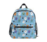 Zathe Cute School Backpack for Boys and Girls, Side Pockets Toy Bag for Kids 3-8 Years Old, Color 15, S, Casual Backpacks