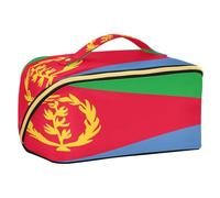Zathe Eritrea Flag Accurate Size Designed Makeup Bags With Compartments Waterproof Cosmetics Travel Bags For Women Travel Accessories