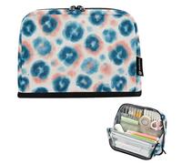 Zathe Pencil Case Large Capacity Box Pencil Cases Articles pa Pencil Case For Teenagers Preppy School Supplies Watercolor Leopard Print