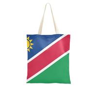 Zathe Tote Bags Namibia Flag Canvas Tote Bag for Women Beach Bag Gift Solid Color {Name}, 1 Size