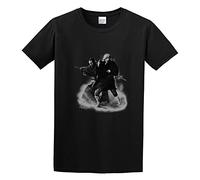 Zatoichi Meets Movie O-Neck 100% Cotton Short Sleeve Unisex T-Shirt S Black