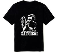 Zatoichi The Blind Swordsman Movie Mens T Shirt Black