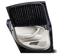 ZATOOTO Car Blackout Blinds, Magnetic Car Curtains Upgraded Thicker Material to Block Light, Provide Privacy, Black, 2PCS