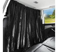 ZATOOTO Car Curtains - Divider Privacy Window Sun Shade - Side Windshield Magnetic Sunshades Covers - Travel Removable Simple