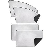 ZATOOTO Car Side Window Shades, Magnetic Car Sunshades for Blockout, Privacy, Opaque (4pcs)