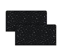 ZATOOTO Car Side Window Sun Shade, Magnetic Blackout Window Shade for Baby, Privacy Car Curtains with UV Protection, 100 * 50cm, 2PCS Black