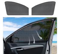 ZATOOTO Car Sun Shades for Driver Side Window, Front Window Sun Shade for Car Mesh Car Shade Protection from Heat and UV for Sleeping Camping