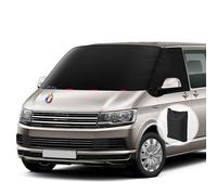 ZATOOTO Car Windscreen Cover for Volkswagen T5 T6, 600D Oxford Cloth Waterproof Windscreen Sunshield Cover, All weather Windscreen, Cover, Light Blocking UV/Frost/Ice/Dust