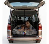 ZATOOTO Magnetic Tailgate Mosquito Net with Zipper Fly Screen for VW T5 T6