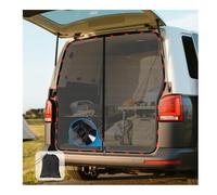 ZATOOTO Mosquito Net Zip for VW T5 T6 Tailgates, Fly Screen Insect Protection Sun Protection, Rear Door Divider Curtain Mosquito Net with Magnetism, Boot Shade Net Camping Travel (Rear)