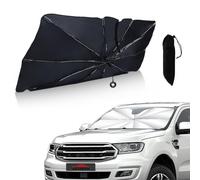 ZATOOTO Sun Protection Car Windscreen, Upgrade Windscreen Parasol, Sun Protection Umbrella for Windscreens, UV Protection, Foldable, 150 x 82 cm