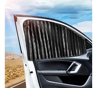 ZATOOTO Sun Shade Car Window - 2 Pieces Side Window Sunshades Baby Women Men Foldable Rear