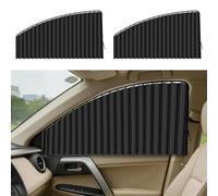 ZATOOTO Sun Shade Car Window - 2 Pieces Side Window Sunshades Baby Women Men Foldable Rear
