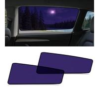 ZATOOTO Tesla Model 3 Window Shade for Side Window Sun Shade Static Cling | Anti-Glare | Front for Driver Visibility | Rear for Baby Sun Protection | Specific fit Frameless Door | 2018-2026