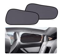 ZATOOTO Tesla Model Y Window Shades for Baby - UV & Heat Protection, Static Cling, Privacy, Tool-Free Installation (2 Pieces)