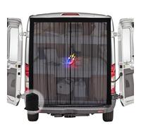 ZATOOTO Van Bug Screen with Magnetism, Rear Door Magnetic Fly Screen for Mercedes Vito & Marco Polo, Volkswagen Transporter, Center Magnetic Closure for Mosquito Net Sliding Door, 61"(h) × 59"(w)