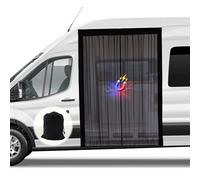 ZATOOTO Van Bug Screen with Magnetism, Sliding Door Magnetic Fly Screen for Mercedes Sprinter & Volkswagen Crafter, Center Magnetic Closure for Mosquito Net Tailgate, 83" (h) x 59"(w)