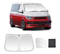 ZATOOTO Windscreen Cover for VW T5 T6, 3 Pieces Magnetic Internal Thermal Blinds, Blackout Inside Window Cover, UV Protection Sunshade, Heat Resistant