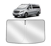 ZATOOTO Windshield Sun Shade Custom Fit for Benz Vito 2014-2024, Car Sun Shades Windscreen Foldable, Thickened Reflective Polyester Blocks UV Rays Keep Car Cooler