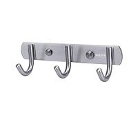 ZatRuiZE Coat Hooks for Wall - 304 Stainless Steel Coat Racks,Heavy Duty Clothes Hooks Wall Mounted - 3 Hook
