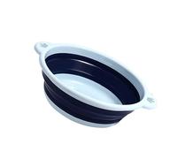 ZatRuiZE Collapsible Washing Up Bowl,Round Folding Wash Basin 6L,Portable Silicone Foldable Sink,Space Saving Washbasin for Camping, Travel, Kitchen