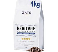 ZATS Robusta Coffee Beans French Roast 1kg, Fine Robusta Blend - Intensity 5/5 - Extra Strong Artisan Espresso, Dark Roasted Speciality Whole Coffee Beans