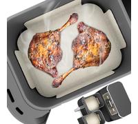 ZauberFry Permanent Baking Mat Silicone Baking Mat Compatible with Ninja Foodi AF300EU, AF400EU, AF451EU, AF500DE, Non-Stick, Silicone Mat, Food Safe and Heat Resistant, Accessories for AirFryer