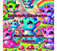 Zauberhafte Babydrachen - Mein Malbuch voller Fantasie