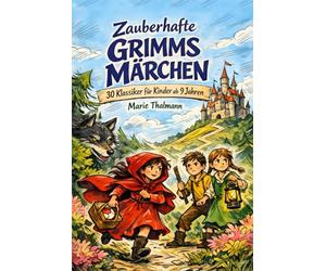 Zauberhafte Grimms Märchen: 30 Klassiker für Kinder ab 9 Jahren: Zeitlos nacherzählte Märchen der Brüder Grimm mit Rotkäppchen, Schneewittchen, ... Geschichten für Lesekinder und Vorlesestunden