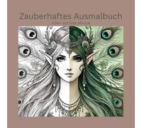 Zauberhaftes Ausmalbuch: Elfen und Feen Motive