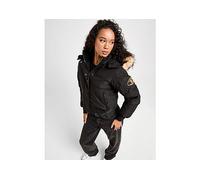 Zavetti Canada Olivia Bomber Jacket - Black - Womens L