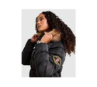 Zavetti Canada Virna Slim Puffer Jacket - Black - Womens XL
