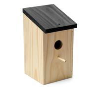 ZAVIA Bird Nesting Box for Gardens UK | Small Bird House for Robin, Sparrows, Blue Tits & Other Wildlife Birds (2)